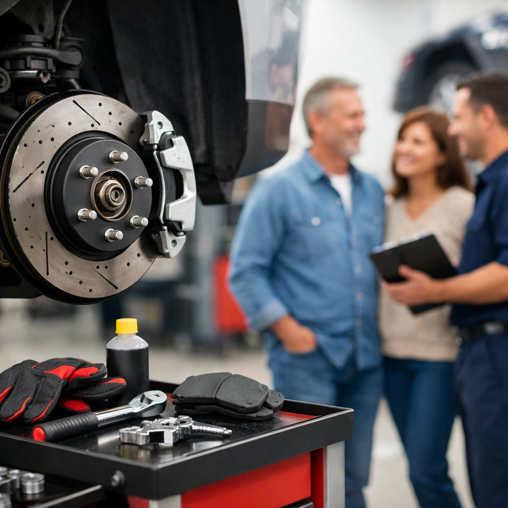 Higgins Muffler & Brake professional brake service and inspection - Santa Barbara auto repair